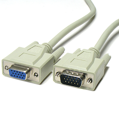 디바이스마트,케이블/전선 > 영상/음향 케이블 > D-SUB(RGB) 케이블,Coms,일반형 모니터 연장 케이블 1.8M [C0182],모니터 연장 케이블 / M-F 타입 / 길이 : 1.8M / 색상 : 베이지