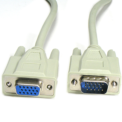 디바이스마트,케이블/전선 > 영상/음향 케이블 > D-SUB(RGB) 케이블,Coms,일반형 모니터 연장 케이블 1.8M [C0182],모니터 연장 케이블 / M-F 타입 / 길이 : 1.8M / 색상 : 베이지