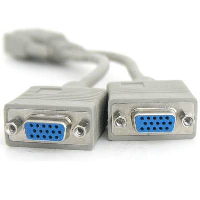 디바이스마트,케이블/전선 > 영상/음향 케이블 > D-SUB(RGB) 케이블,Coms,일반형 모니터 Y 케이블 20Cm - M/2F 타입 [C9141],Y형 모니터 케이블 / M-2F 타입 / 길이 : 20cm / 색상 : 베이지