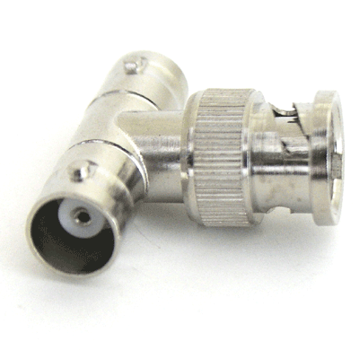 디바이스마트,커넥터/PCB > RF커넥터/케이블 > BNC 커넥터,Coms,BNC T형 젠더 - BNC 통신시 사용 [K0703],BNC T형 젠더 / BNC MALE - FEMALE x2