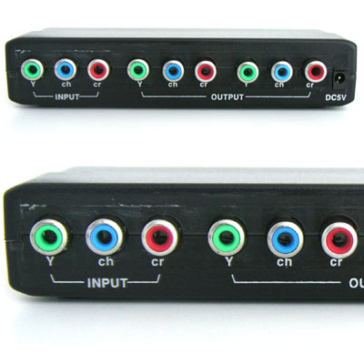 디바이스마트,컴퓨터/모바일/가전 > 네트워크/케이블/컨버터/IOT > KVM스위치/분배기/선택기 > 모니터 선택/분배/확장기,Coms,콤포넌트 분배기 2:1 [LC074],