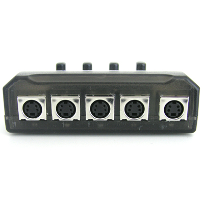 디바이스마트,컴퓨터/모바일/가전 > 네트워크/케이블/컨버터/IOT > KVM스위치/분배기/선택기 > 모니터 선택/분배/확장기,Coms,SVHS 수동 선택기 4:1 [LC080],