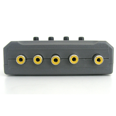 디바이스마트,컴퓨터/모바일/가전 > 네트워크/케이블/컨버터/IOT > KVM스위치/분배기/선택기 > 기타 선택기/분배기,Coms,VIDEO 수동 선택기 4:1 [LC082],