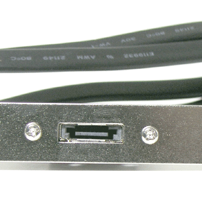 디바이스마트,케이블/전선 > PC/네트워크/통신 케이블 > SATA/HDD 케이블,Coms,ESATA 외장 전환 브라켓 [P0699],ESATA 외장 전환 브라켓 / 길이 : 50cm / 색상 : 블랙 / 외장 전용