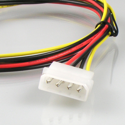 디바이스마트,,Coms,SATA 전원 케이블 ㄱ자 클립형 1m [P2583],