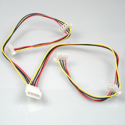 12V 전원 4분배 케이블 - 길이 47Cm [P2616]