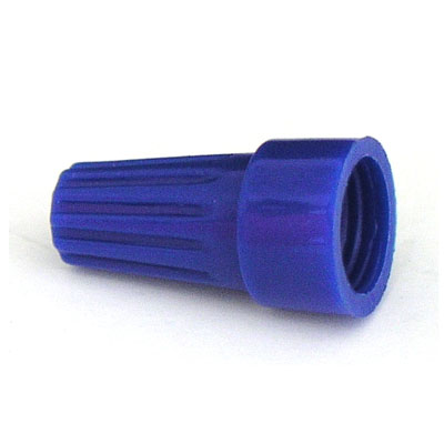 디바이스마트,,Coms,케이블 컨넥터 [T1721],나사형, 총 100개, 파랑색, 전선의 접속시 사용