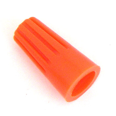 디바이스마트,,Coms,케이블 컨넥터 [T1722],나사형, 주황색, 전선의 접속시 사용