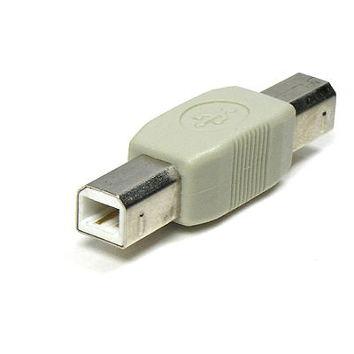 디바이스마트,커넥터/PCB > I/O 커넥터 > 젠더류 > USB2.0 젠더,Coms,USB 젠더 USB B(수)/USB B(수) [U0937],USB 연장 젠더 / USB B 타입 MALE - MALE