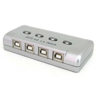 디바이스마트,컴퓨터/모바일/가전 > 네트워크/케이블/컨버터/IOT > KVM스위치/분배기/선택기 > USB 선택기/공유기,Coms,USB 공유기 4:1 - 수동 스위치 및 프로그램 전환 방식 [U2411],