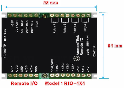 Remote I/O(RIO-4X4L) / 디바이스마트
