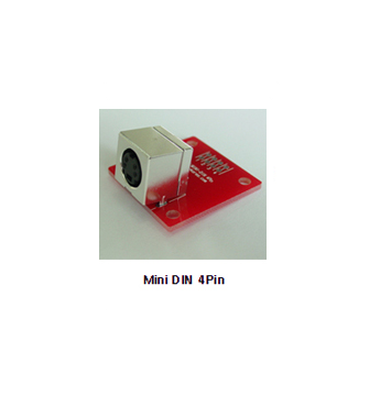 콘넥트 변환용 기판 (Mini DIN 4Pin) [CNT-MDIN4P]