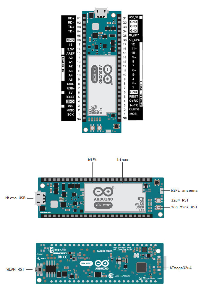 Arduino Yun Mini / 디바이스마트