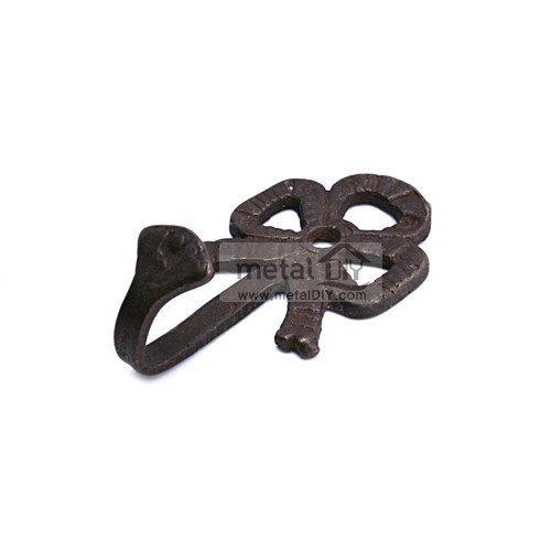 주물옷걸이/꽃리본