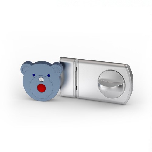 큐비클잠금쇠/키즈곰돌이/T420D(슬라이딩문)