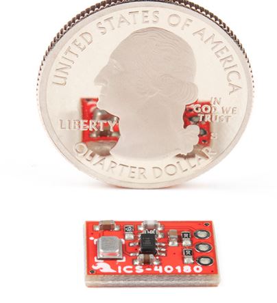 SparkFun Analog MEMS Microphone Breakout - ICS-40180 [BOB-18011] / 디바이스마트