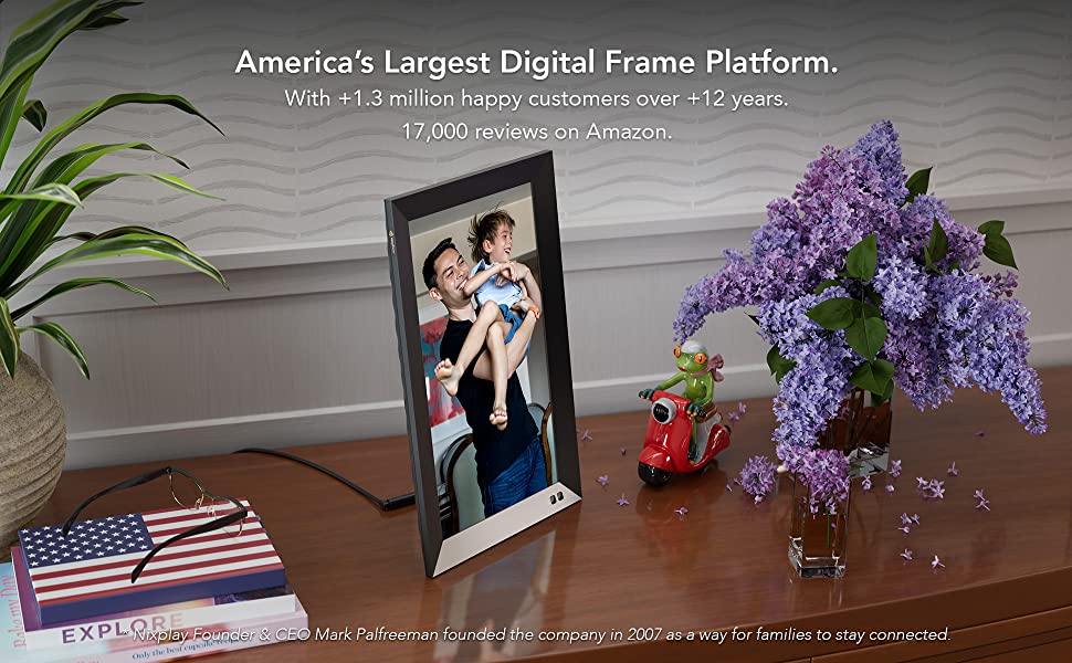 Nixplay 15.6 Inch Smart Digital Picture Frame / 디바이스마트