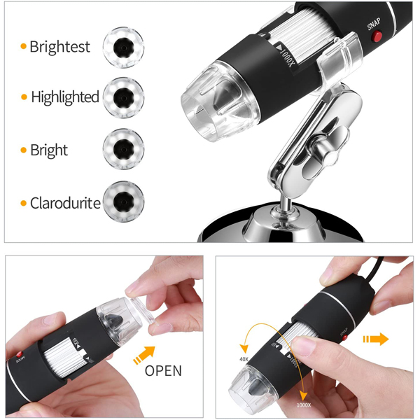 Jiusion WiFi USB Digital Handheld Microscope / 디바이스마트