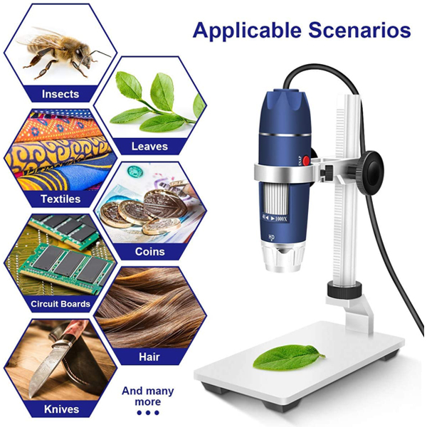Jiusion HD 2MP USB Digital Microscope / 디바이스마트