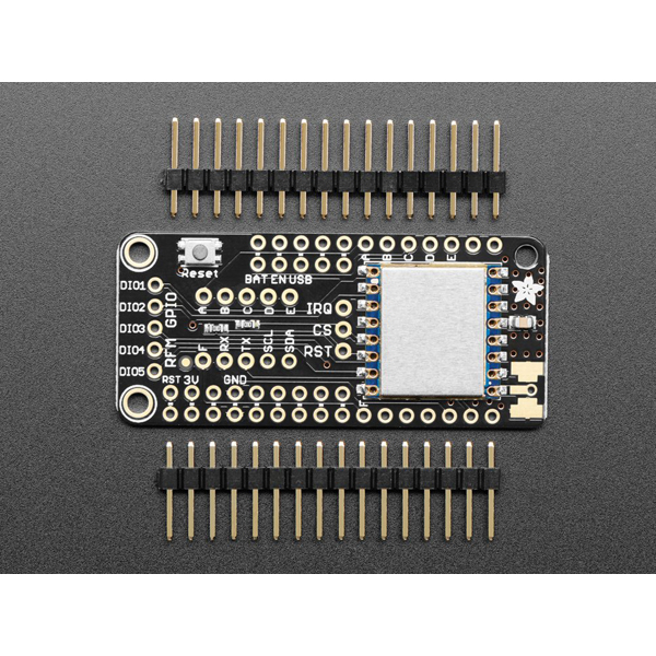 Adafruit LoRa Radio FeatherWing RFM95W 433 MHz RadioFruit [ada3232