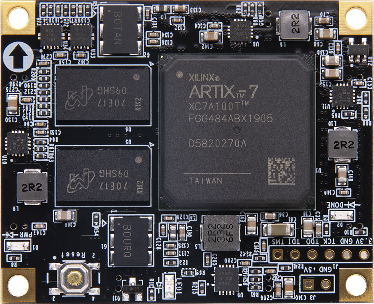 AMD Xilinx Artix-7 FPGA SOM Core Board XC7A100T [AC7100B] / 디바이스마트