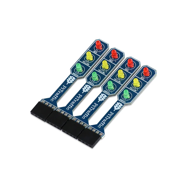 PiTraffic - Raspberry Pi Traffic Light Shield [SKU06977] / 디바이스마트