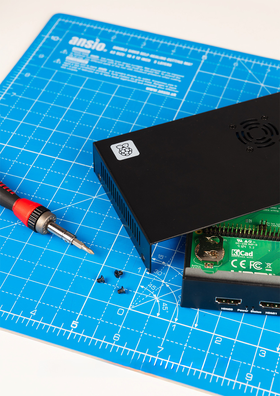 [정품] 라즈베리파이 CM5 IO 케이스 Rev 2 (Compute Module 5 IO Case REV 2) / 디바이스마트