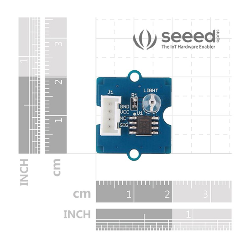 Grove - Light Sensor v1.2 - LS06-S Phototransistor (아두이노 호환) [101020132 ...