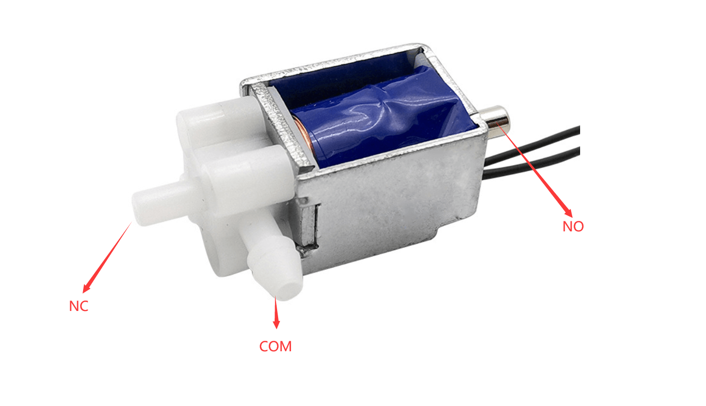 6V 2Position 3Way Air Valve for Arduino [DFR0866] / 디바이스마트