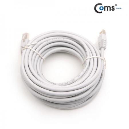 디바이스마트,케이블/전선 > PC/네트워크/통신 케이블 > 랜(LAN) 케이블 > CAT.6 랜케이블,Coms,FTP CAT6 기가 랜 케이블 Direct 15M [C0965],FTP CAT6 기가 다이렉트 랜 케이블 / 길이 : 15M / 색상 : 그레이 / 전송속도 : 1Gbps