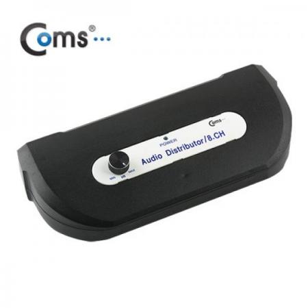 디바이스마트,컴퓨터/모바일/가전 > 네트워크/케이블/컨버터/IOT > KVM스위치/분배기/선택기 > 기타 선택기/분배기,Coms,스테레오 분배기 8:1 [LC520],