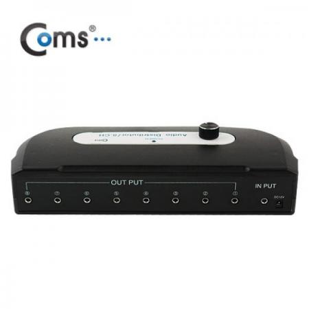 디바이스마트,컴퓨터/모바일/가전 > 네트워크/케이블/컨버터/IOT > KVM스위치/분배기/선택기 > 기타 선택기/분배기,Coms,스테레오 분배기 8:1 [LC520],