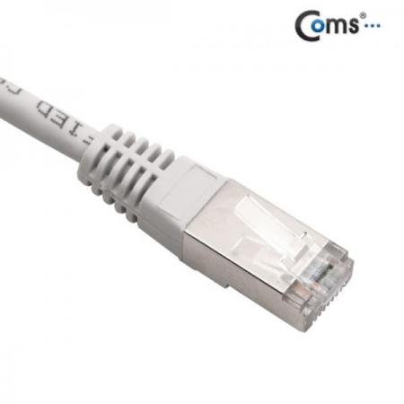 디바이스마트,케이블/전선 > PC/네트워크/통신 케이블 > 랜(LAN) 케이블 > CAT.5E 랜케이블,Coms,FTP CAT5e 랜 케이블 Direct 15M [C3891],UTP CAT5 랜 다이렉트 케이블 / 길이 : 15M / 색상 : 그레이