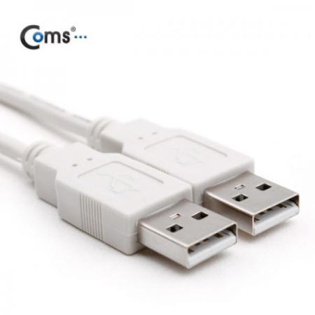 디바이스마트,케이블/전선 > USB 케이블 > 데이터케이블(MM) > USB 2.0 A타입 케이블,Coms,USB2.0 케이블 (M/M) 5M [C3978],USB 2.0 A타입 케이블 / AM-AM타입 / 길이 : 5M / 색상 : 화이트