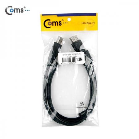 디바이스마트,케이블/전선 > USB 케이블 > 충전케이블(MM) > 멀티/기타규격 충전케이블,Coms,USB 전원 케이블(3.5) [C0320],USB A to DC 5V 3.5파이 전원 케이블 / 길이 : 1m / 색상 : 블랙