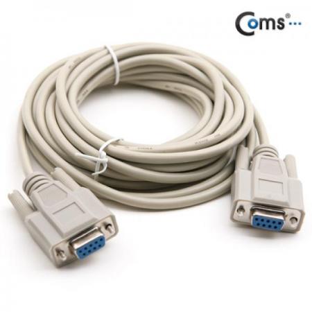 디바이스마트,케이블/전선 > PC/네트워크/통신 케이블 > 시리얼(Serial) 케이블,Coms,시리얼 케이블10M (Null Modem/9Pin) [C0266],시리얼 연장 케이블 / 10M / 9Pin / 5Core / FF