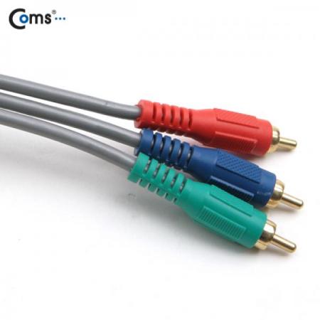 디바이스마트,케이블/전선 > 영상/음향 케이블 > 컴퍼넌트 케이블,Coms,DVD 컴포넌트 3선 케이블 15M [AV1657],DVD 3선 컴퍼넌트 케이블 / M-M 타입 / 길이 : 15M / 색상 : 블랙