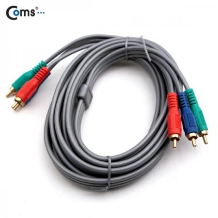 디바이스마트,케이블/전선 > 영상/음향 케이블 > 컴퍼넌트 케이블,Coms,DVD 컴포넌트 3선 케이블 20M [AV1658],DVD 3선 컴퍼넌트 케이블 / M-M 타입 / 길이 : 20M / 색상 : 블랙