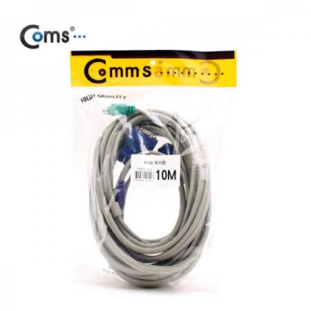 디바이스마트,케이블/전선 > PC/네트워크/통신 케이블 > 패러럴(Parallel) 케이블,Coms,KVM 통합 케이블10M (M/M) [C0241],KVM 스위치와 PC를 연결할때 사용하는 통합 케이블 / 10M / MM