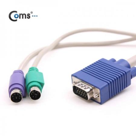 디바이스마트,케이블/전선 > PC/네트워크/통신 케이블 > 패러럴(Parallel) 케이블,Coms,KVM 통합 케이블10M (M/M) [C0241],KVM 스위치와 PC를 연결할때 사용하는 통합 케이블 / 10M / MM
