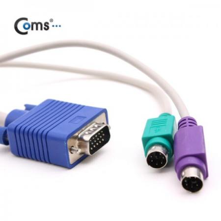 디바이스마트,케이블/전선 > PC/네트워크/통신 케이블 > 패러럴(Parallel) 케이블,Coms,KVM 통합 케이블10M (M/M) [C0241],KVM 스위치와 PC를 연결할때 사용하는 통합 케이블 / 10M / MM