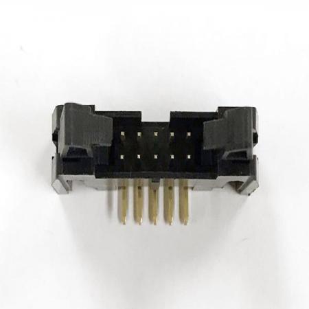 디바이스마트,커넥터/PCB > 직사각형 커넥터 > 박스헤더 > 일반박스헤더 2.54mm pitch,Any Vendor,Latch header 박스커넥터 10핀 라이트앵글,BOX HEADER / 2.54mm pitch / 래치 Latch / 고정형 앵글 타입  / 10pin