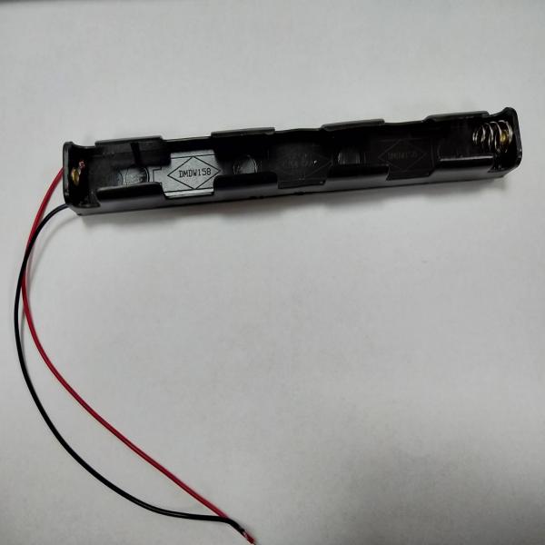 AA배터리 건전지홀더 2선 전원타입(직렬) [3개입]