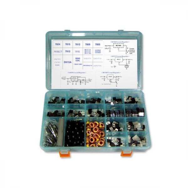 디바이스마트,RLC/수동소자 > 엔지니어 샘플키트 > IC관련 키트 > 레귤레이터 키트,디바이스마트,NT-레귤레이터키트,2.5V,3.3V,5V등 출력 500mA, 1A, 3A등 과 DIP타입과 SMD타입의 필요한 레귤레이터들의 모음