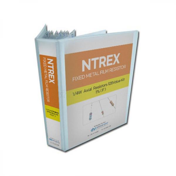 디바이스마트,RLC/수동소자 > 엔지니어 샘플키트 > 저항 키트 > 막대저항 키트,디바이스마트,NT-1/4W Axial Resistors 128Value Kit 1%(F),막대저항 1/4W, 1%(F급)의정밀저항, 128종 디자인키트, 각각의 저항값마다 50개씩 포장되어있습니다(1Ω ~ 10MΩ). 자세한 스펙쉬트첨부. 한번에 쓰기 편리한 패키지타입, 책처럼 꽂아놓고 사용하시면 됩니다.