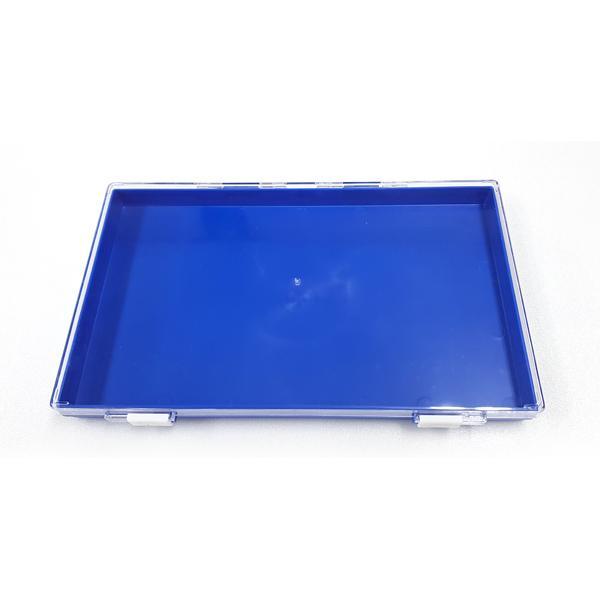 디바이스마트,공구함/작업대/엔클로저 > 공구함/부품함 > 부품케이스(중앙브레인) > 칩박스,중앙브레인,SMD부품케이스(CA306),색상 : 투명, 청색 / 특징 : A4수납 / 몸체규격 : CA-306 = 가로 300mm, 세로 188mm, 높이 31mm