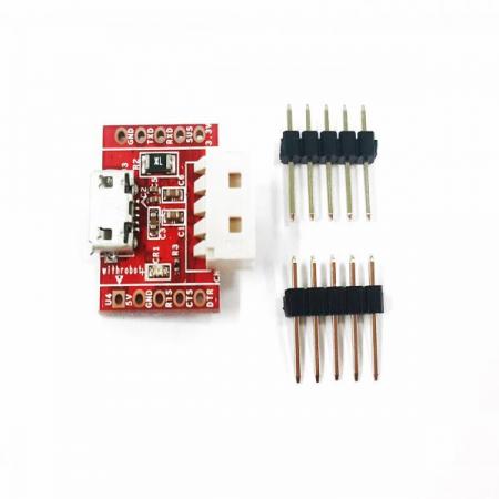 디바이스마트,MCU보드/전자키트 > 개발용 장비 > USB/RS232/RS485 컨버터,위드로봇(주),myUSB2UART,임베디드 보드의 UART를 바로 USB에 연결하도록 신호를 변경하는 초소형 USB2UART 입니다.