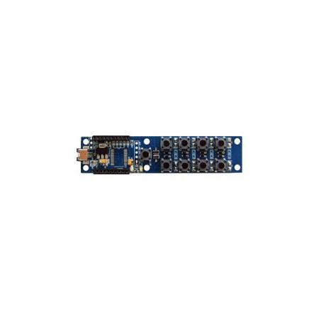 디바이스마트,MCU보드/전자키트 > 통신/네트워크 > 지그비,(주)펌테크,지그비 교육용 응용보드(FZ800ED_ GPIO_TACT_SWITCH),지그비 교육용 Sub 보드, FZ750BS  또는 FZ750BC 모듈의 GPIO 포트에 Dip Switch를 사용하여 GPIO 데이터 입력, Zigbee