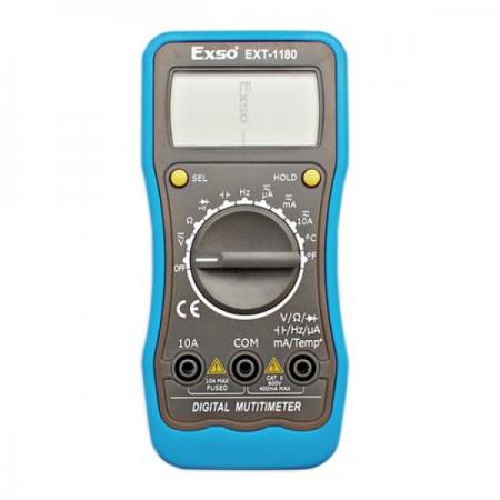 디바이스마트,계측기/측정공구 > 전기/전자 계측기 > 휴대형멀티미터,EXSO,멀티 테스터기 [EXT-1180N],