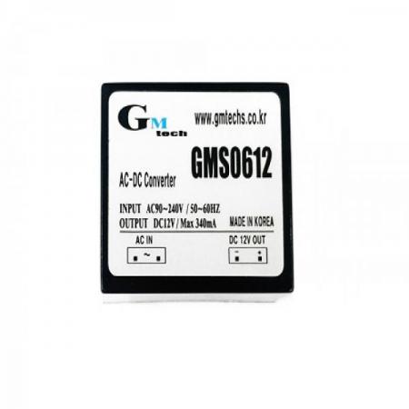 디바이스마트,전원/파워/배터리 > SMPS > On-Board 타입 > 1채널 (Single),지엠테크,GMS0612,On board 타입 1채널 3.6W SMPS / 출력전압 : 12V / 출력전류 : 300mA / 입력전압 : AC 100~220V / 변환효율 : 76% / 지엠테크